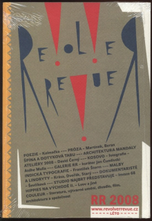 Revolver Revue 71 / 2008 časopis kulturní sebeobrany