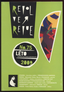 Revolver Revue 75 / 2009 časopis kulturní sebeobrany