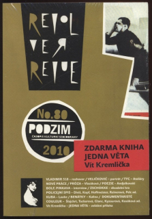 Revolver Revue 80 / 2010 časopis kulturní sebeobrany