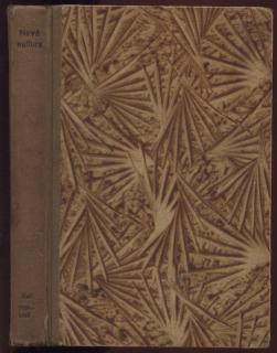 Nová kultura 1939, 1940, 1941 (Ročník XXVIII., XXIX., XXX. )