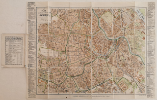 Neuester Plan der k. k. Reichshaupt und residenzstadt Wien im Maße 1 : 15.000