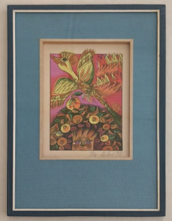 Olga Čechová (1925 - 2010) - Pták Ohnivák (litografie)