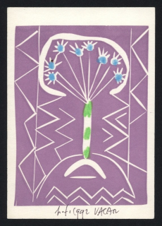 Karel Valter (1909-2006) - P. F. 1992 (linoryt)