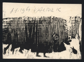 Karel Valter (1909-2006) - P. F. 1969 (dřevoryt)