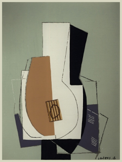 Henri Laurens - Mandoline (pochoir-šablonotisk)