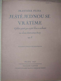 Pícha, František - Ještě jednou se vrátíme Op.5