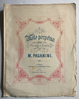 Paganini, Niccolo - Moto Perpetuo, Op. 11 pro solové housle