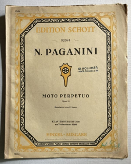 Paganini, Niccolo - Moto Perpetuo, Op. 11