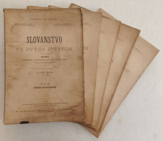 Kuba, Ludvík - Slovanstvo ve svých zpěvech Kniha III. sešit 1-5 - Písně slovenské (komplet)