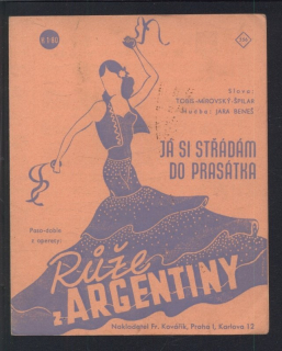 Já si střádám do prasátka (paso-doble z operety Růže z Argentiny)