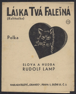 Láska tvá falešná (Kolíňačka) - polka