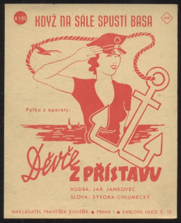 Když na sále spustí basa - polka z operety Děvče z přístavu