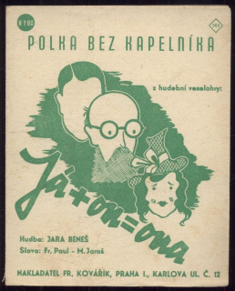 Polka bez kapelníka - z hudební veselohry: Já + on = ona
