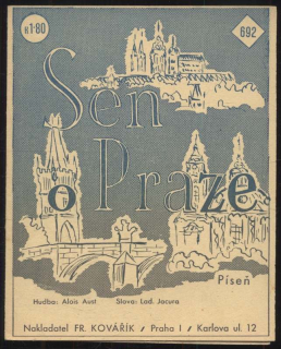 Sen o Praze - píseň