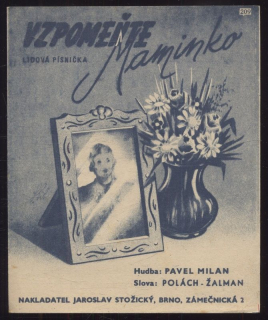 Vzpomeňte maminko - lidová písnička