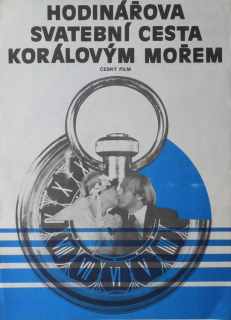Hodinářova svatební cesta korálovým mořem (filmový plakát)