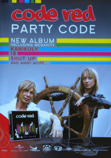 Code Red - Party Code (hudební promo plakát)