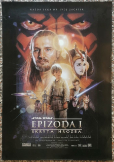 Hvězdné války: Epizoda I - Skrytá hrozba (filmový plakát)