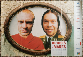 Hrubeš a Mareš jsou kamarádi do deště (filmový plakát)