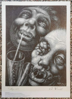 Eduard Wiiralt. Expresionismus v estonském umění (1900-1930). (výstavní plakát)