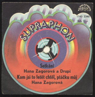 Hana Zagorová a Drupi - Setkání / Kam jsi to letět chtěl, ptáčku můj (SP)
