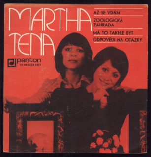 Martha Tena - Až se vdám / Zoologická zahrada / Má to takhle být / Odpovědi na otázky (SP)