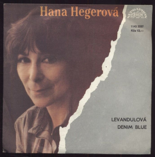 Hana Hegerová - Levandulová / Denim blue (SP)