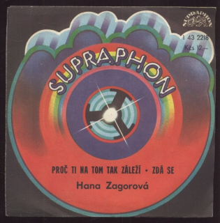 Hana Zagorová - Proč ti na tom tak záleží / Zdá se (SP)