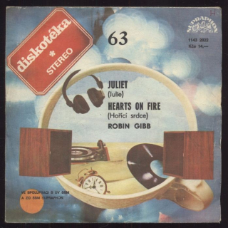 Robin Gibb - Juliet / Hearts On Fire (SP)