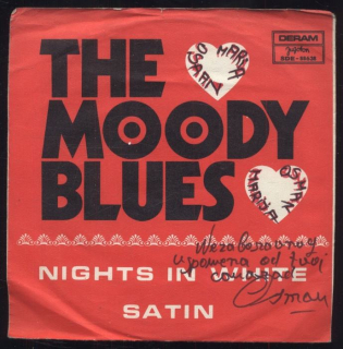The Moody Blues - Nights In White Satin / Cities (SP)