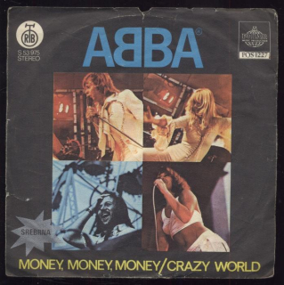 ABBA - Money, Money, Money / Crazy World (SP)