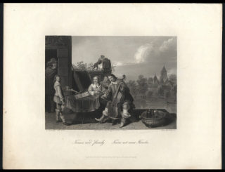 Teniers s rodinou - Teniers and Family - Teniers mit seiner Familie