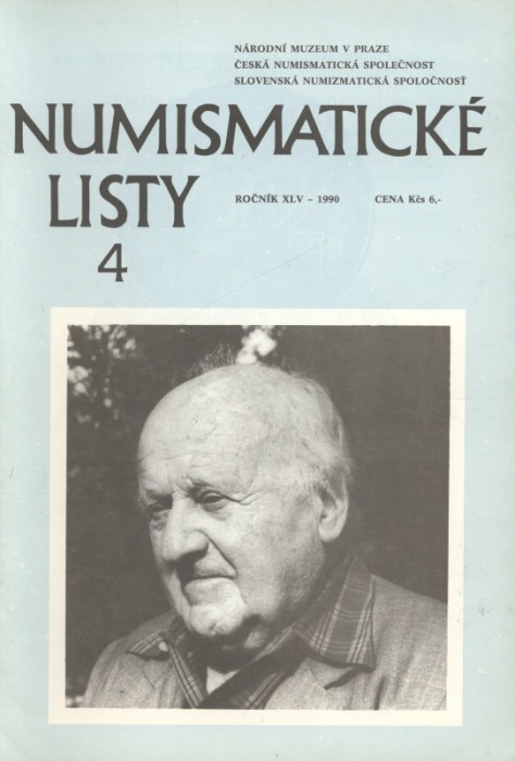 Numismatické listy 1990 (kompletní 45. ročník, 6 čísel)