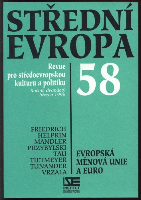 Střední Evropa 1995-1996 (56-65, 10 čísel) kompletní ročník