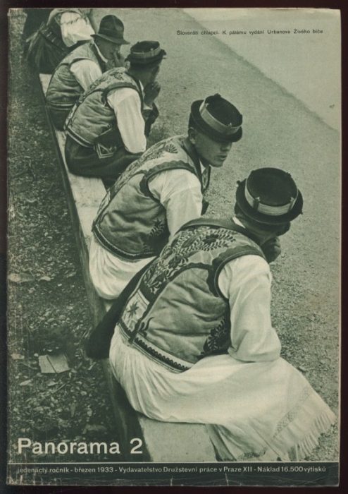 Panorama. Zpravodaj DP 1933-1934 (11. ročník - nekompletní) chybí číslo 9