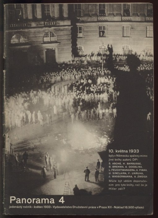 Panorama. Zpravodaj DP 1933-1934 (11. ročník - nekompletní) chybí číslo 9