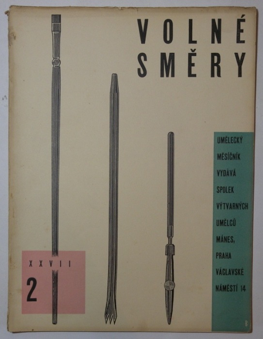 Volné směry 1929, 1930 (27. ročník, kompletní) čísla 1 až 12