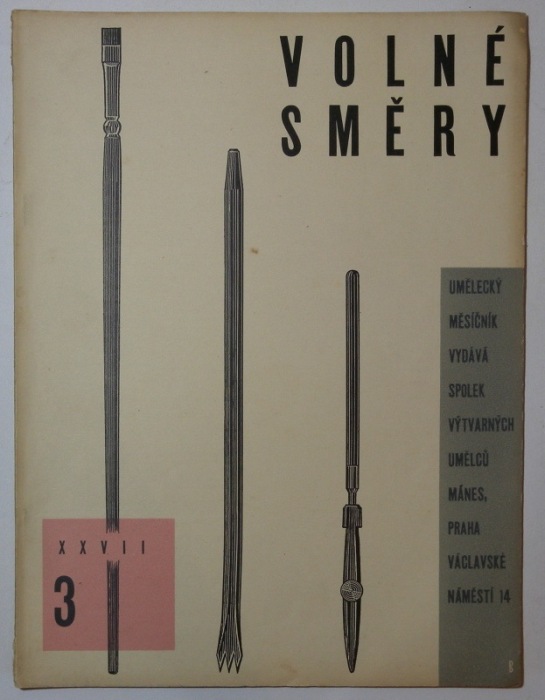 Volné směry 1929, 1930 (27. ročník, kompletní) čísla 1 až 12