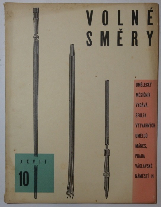 Volné směry 1929, 1930 (27. ročník, kompletní) čísla 1 až 12