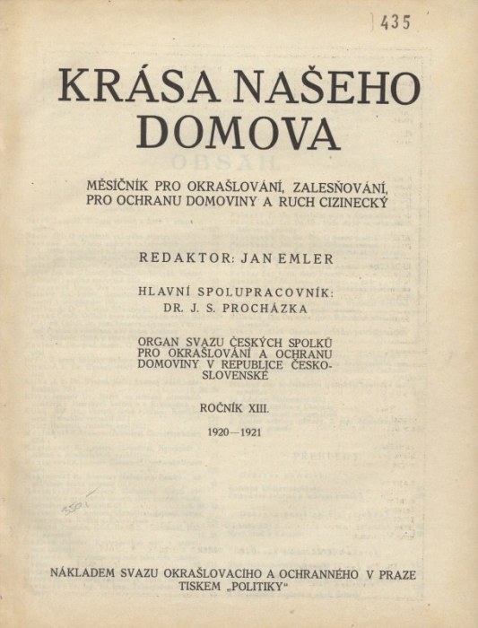 Krása našeho domova - ročník 13 (kompletní ročník) vázáno