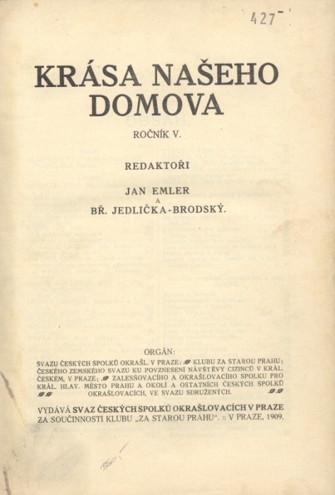 Krása našeho domova - ročník 5 (kompletní ročník) vázáno