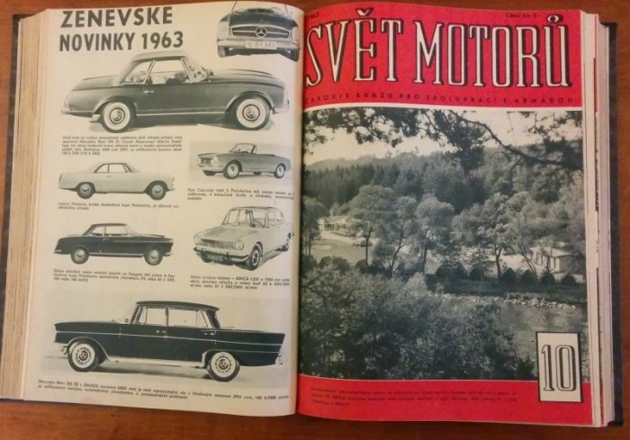 Svět motorů 1963 (kompletní 17.ročník, 26 čísel) vázáno