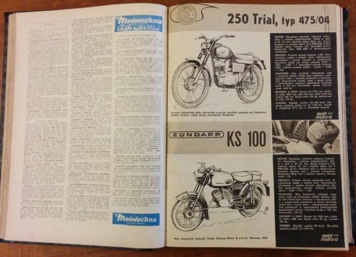 Svět motorů 1965 (kompletní 19.ročník, 26 čísel) vázáno