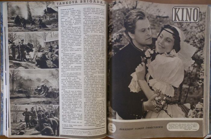 Kino 1955 (10.ročník, 26 čísel, vázáno)