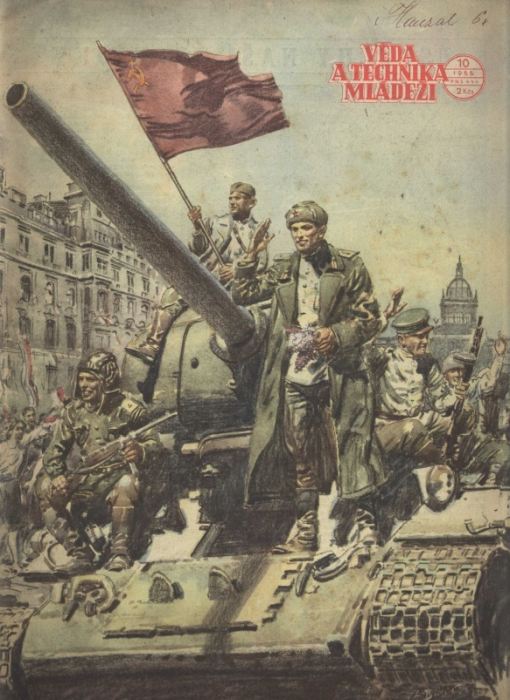 Věda a technika mládeži 1955 (nekompletní ročník, 9 čísel)