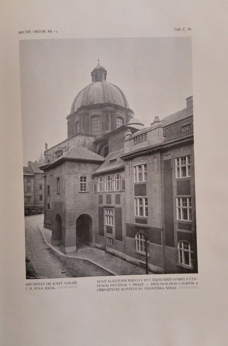 Architektonický obzor 1913 (kompletní 12. ročník, 12 čísel) vázáno