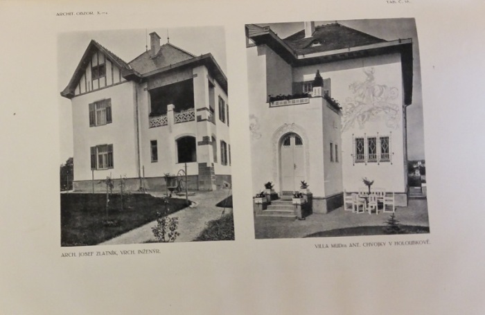 Architektonický obzor 1911 (kompletní 10. ročník, 12 čísel) vázáno