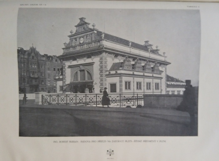 Architektonický obzor 1921 (kompletní 20. ročník, 12 čísel) vázáno