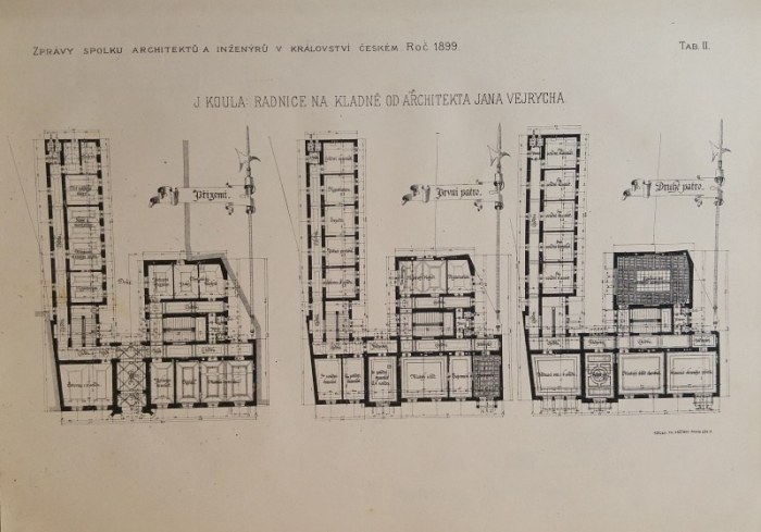 Zprávy Spolku architektův a inženýrů v Království českém 1899 (Architektonický obzor) (kompletní 23. ročník) vázáno