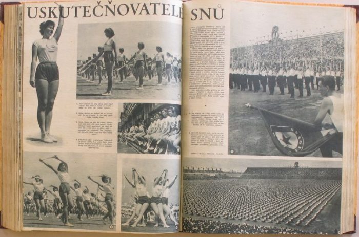 Stadion 1955 (kompletní 3. ročník, 52 čísel) vázáno
